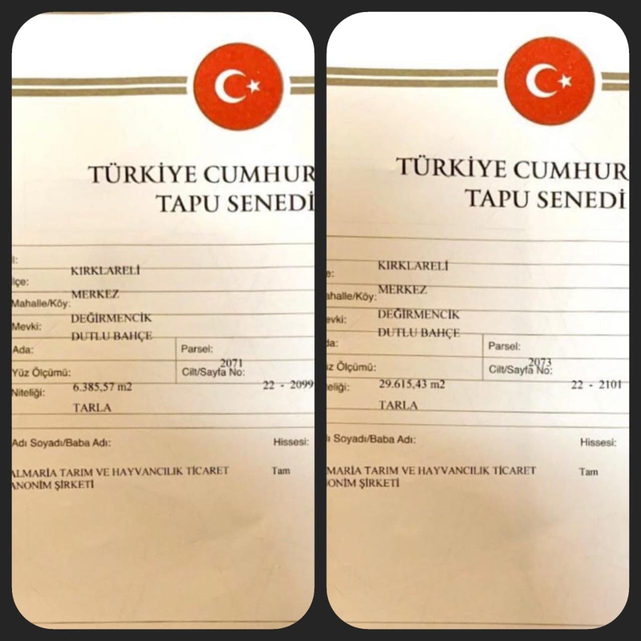 Yeni Arazilerin Satın Alınması